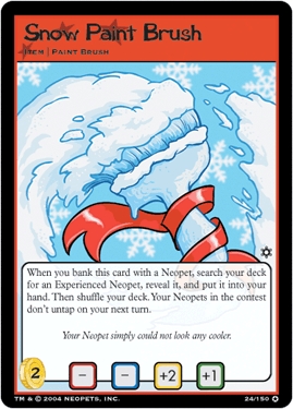 Snow Paint Brush - Foil